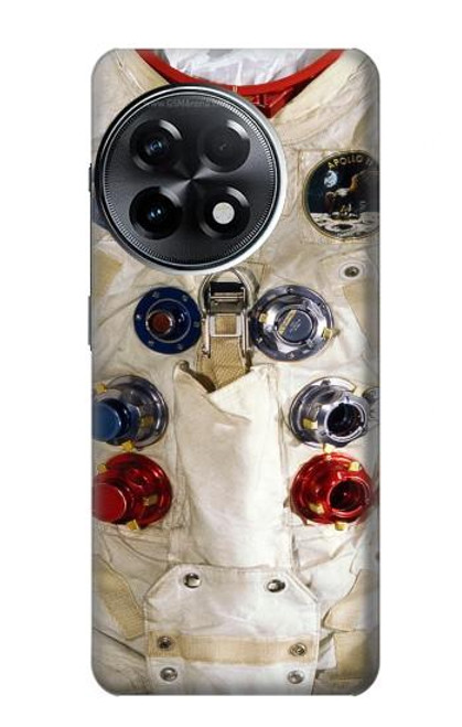 S2639 ニール・アームストロングホワイト宇宙飛行士の宇宙服 Neil Armstrong White Astronaut Space Suit OnePlus 11R バックケース、フリップケース・カバー