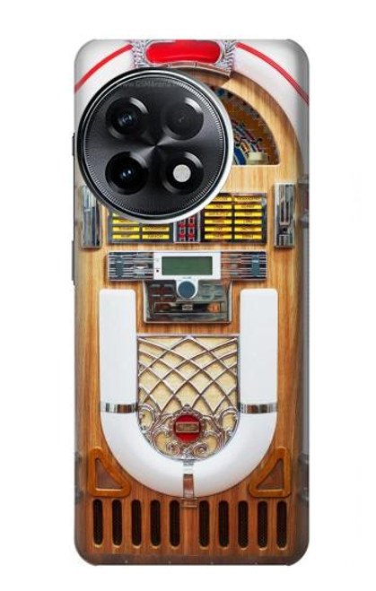 S2853 ジュークボックス - 自動レトロな音楽再生デバイス  Jukebox Music Playing Device OnePlus 11R バックケース、フリップケース・カバー