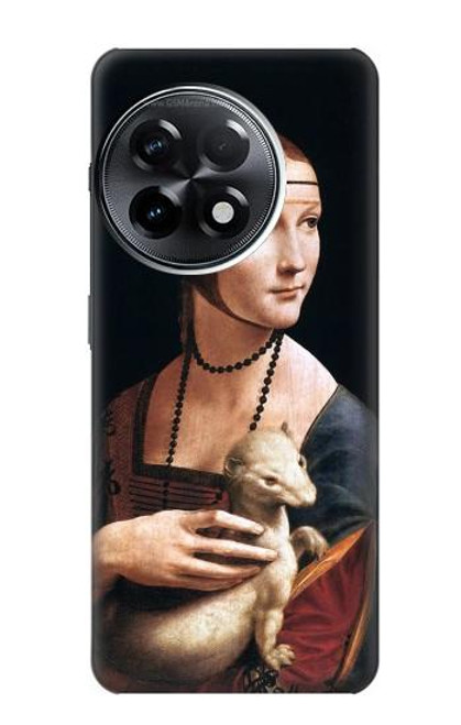 S3471 エルミン・レオナルド・ダ・ヴィンチ Lady Ermine Leonardo da Vinci OnePlus 11R バックケース、フリップケース・カバー