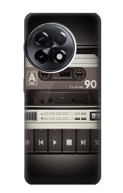 S3501 ビンテージカセットプレーヤー Vintage Cassette Player OnePlus 11R バックケース、フリップケース・カバー