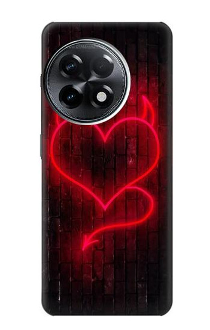 S3682 デビルハート Devil Heart OnePlus 11R バックケース、フリップケース・カバー