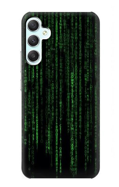 S3668 バイナリコード Binary Code Samsung Galaxy A34 5G バックケース、フリップケース・カバー