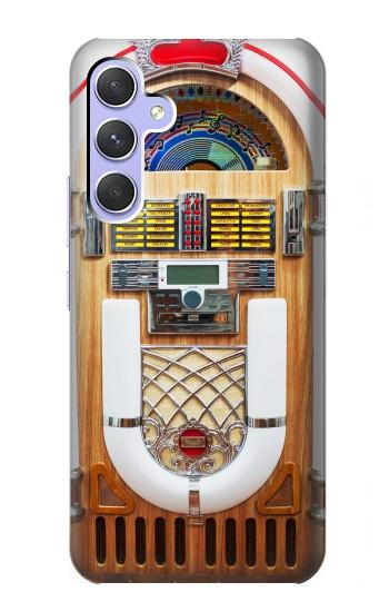 S2853 ジュークボックス - 自動レトロな音楽再生デバイス  Jukebox Music Playing Device Samsung Galaxy A54 5G バックケース、フリップケース・カバー