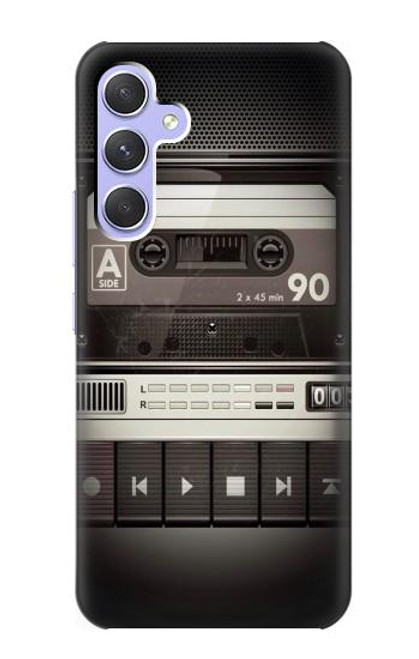 S3501 ビンテージカセットプレーヤー Vintage Cassette Player Samsung Galaxy A54 5G バックケース、フリップケース・カバー