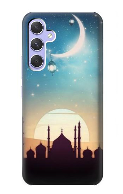 S3502 イスラムの夕日 Islamic Sunset Samsung Galaxy A54 5G バックケース、フリップケース・カバー