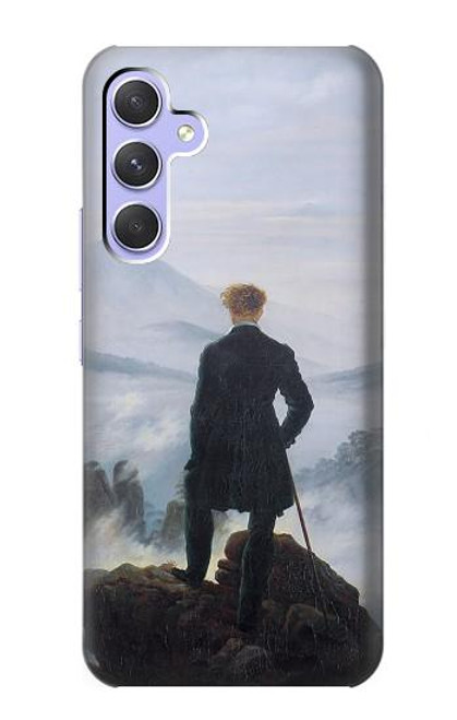 S3789 霧の海の上の放浪者 Wanderer above the Sea of Fog Samsung Galaxy A54 5G バックケース、フリップケース・カバー