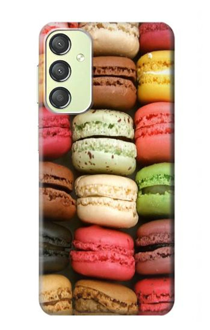 S0080 マカロン Macarons Samsung Galaxy A24 4G バックケース、フリップケース・カバー