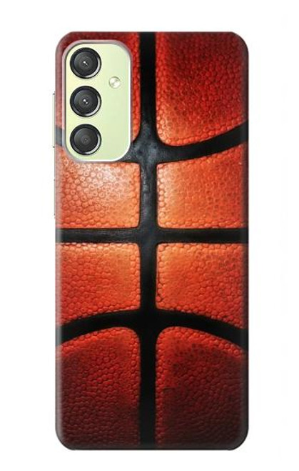 S2538 バスケットボール Basketball Samsung Galaxy A24 4G バックケース、フリップケース・カバー