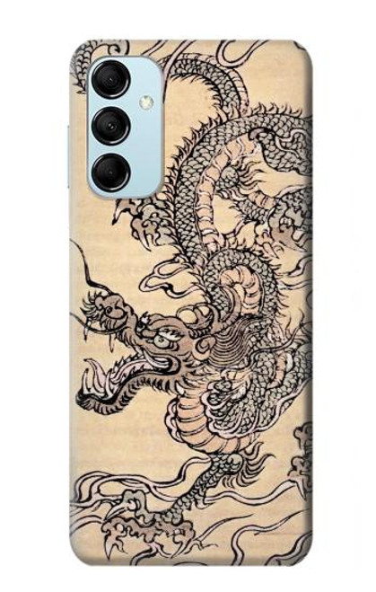 S0318 アンティークドラゴン Antique Dragon Samsung Galaxy M14 バックケース、フリップケース・カバー