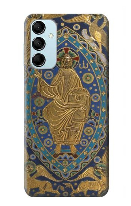 S3620 ブックカバーキリスト Book Cover Christ Majesty Samsung Galaxy M14 バックケース、フリップケース・カバー