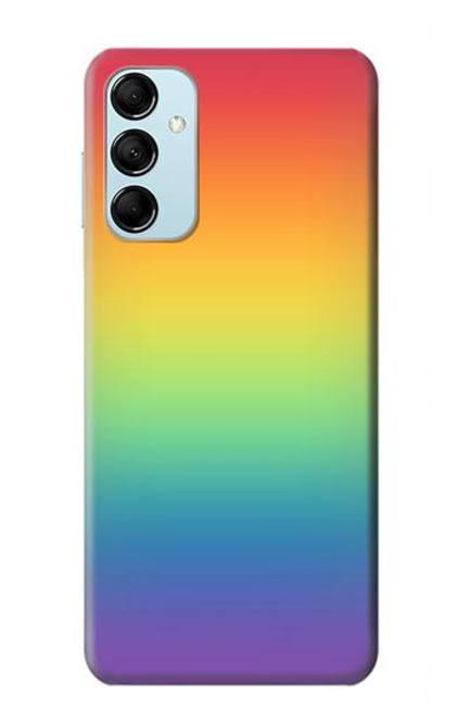 S3698 LGBTグラデーションプライドフラグ LGBT Gradient Pride Flag Samsung Galaxy M14 バックケース、フリップケース・カバー