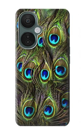 S1965 ピーコックフェザー Peacock Feather OnePlus Nord CE 3 Lite, Nord N30 5G バックケース、フリップケース・カバー