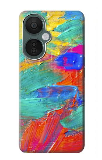 S2942 ブラシ絵画 Brush Stroke Painting OnePlus Nord CE 3 Lite, Nord N30 5G バックケース、フリップケース・カバー