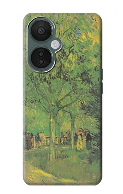 S3748 フィンセント・ファン・ゴッホ パブリックガーデンの車線 Van Gogh A Lane in a Public Garden OnePlus Nord CE 3 Lite, Nord N30 5G バックケース、フリップケース・カバー