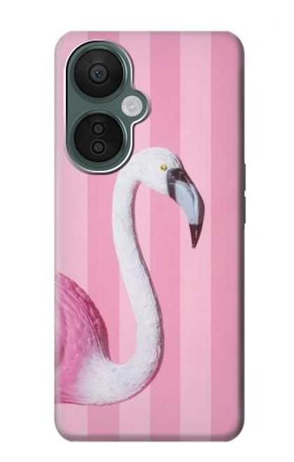 S3805 フラミンゴピンクパステル Flamingo Pink Pastel OnePlus Nord CE 3 Lite, Nord N30 5G バックケース、フリップケース・カバー