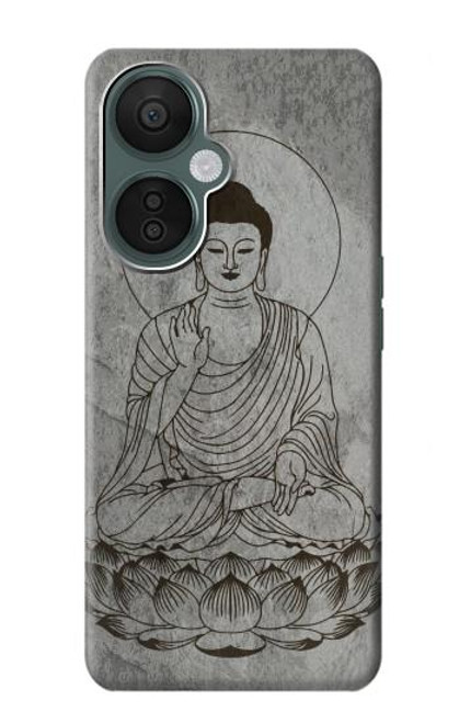 S3873 ブッダ ライン アート Buddha Line Art OnePlus Nord CE 3 Lite, Nord N30 5G バックケース、フリップケース・カバー