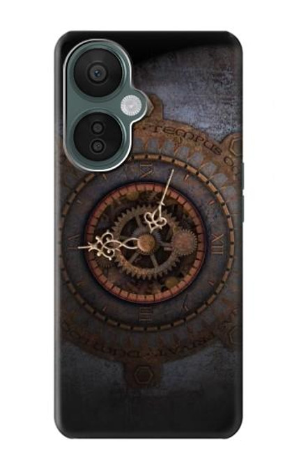 S3908 ヴィンテージ時計 Vintage Clock OnePlus Nord CE 3 Lite, Nord N30 5G バックケース、フリップケース・カバー