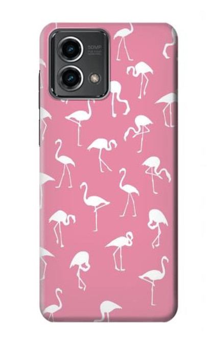 S2858 ピンクフラミンゴ柄 Pink Flamingo Pattern Motorola Moto G Stylus 5G (2023) バックケース、フリップケース・カバー