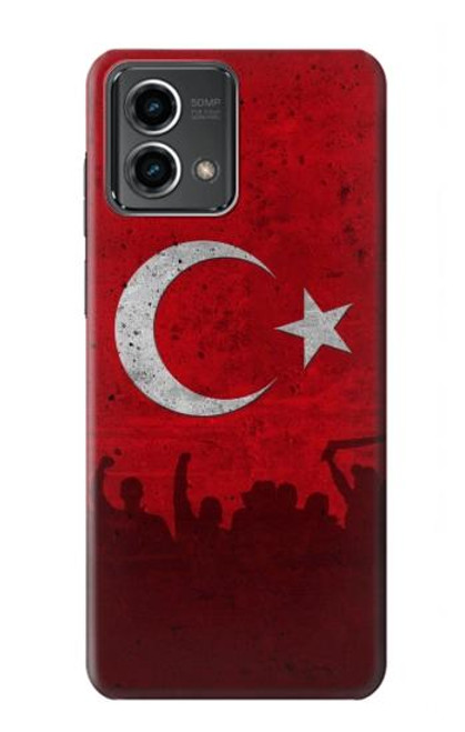 S2991 七面鳥サッカー Turkey Football Soccer Flag Motorola Moto G Stylus 5G (2023) バックケース、フリップケース・カバー