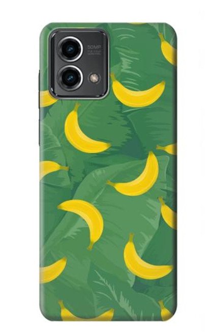 S3286 バナナの果物柄 Banana Fruit Pattern Motorola Moto G Stylus 5G (2023) バックケース、フリップケース・カバー