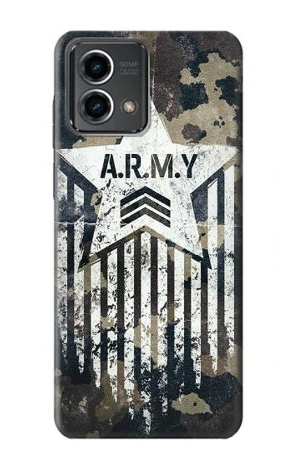 S3666 陸軍迷彩迷彩 Army Camo Camouflage Motorola Moto G Stylus 5G (2023) バックケース、フリップケース・カバー