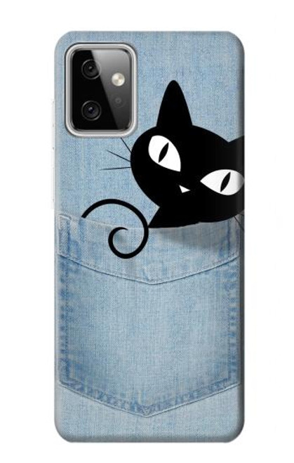 S2641 ポケット黒猫 Pocket Black Cat Motorola Moto G Power (2023) 5G バックケース、フリップケース・カバー