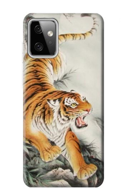 S2751 虎の絵画 Chinese Tiger Brush Painting Motorola Moto G Power (2023) 5G バックケース、フリップケース・カバー