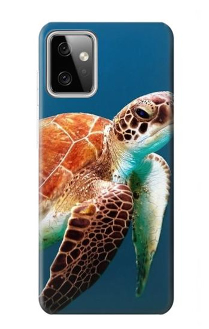 S3497 ウミガメ Green Sea Turtle Motorola Moto G Power (2023) 5G バックケース、フリップケース・カバー