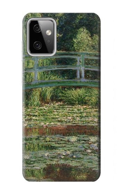 S3674 クロードモネ歩道橋とスイレンプール Claude Monet Footbridge and Water Lily Pool Motorola Moto G Power (2023) 5G バックケース、フリップケース・カバー