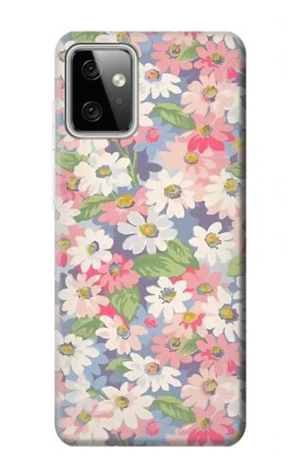 S3688 花の花のアートパターン Floral Flower Art Pattern Motorola Moto G Power (2023) 5G バックケース、フリップケース・カバー