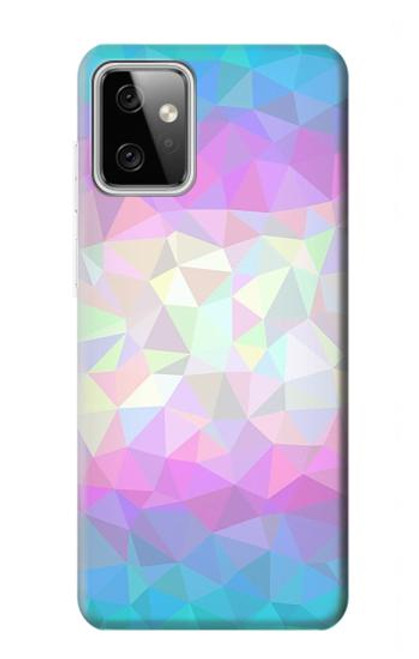 S3747 トランスフラッグポリゴン Trans Flag Polygon Motorola Moto G Power (2023) 5G バックケース、フリップケース・カバー