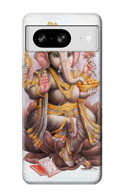 S2820 ヒンズー教神ガネーシャ Hindu God Ganesha Ganapati Vinayaka Google Pixel 8 バックケース、フリップケース・カバー