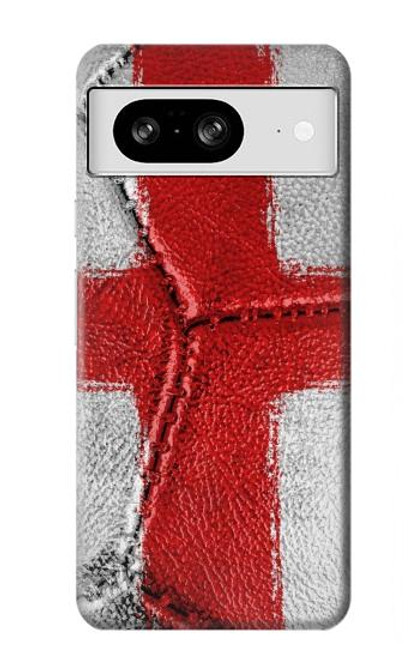 S3316 イングランドの旗ビンテージフットボールのグラフィック England Flag Vintage Football Graphic Google Pixel 8 バックケース、フリップケース・カバー