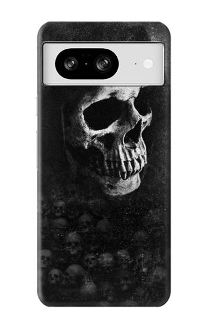 S3333 デス・スカル・死神 Death Skull Grim Reaper Google Pixel 8 バックケース、フリップケース・カバー