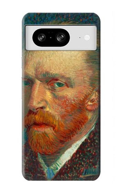 S3335 ヴィンセント・ヴァン・ゴッホ ポートレート Vincent Van Gogh Self Portrait Google Pixel 8 バックケース、フリップケース・カバー
