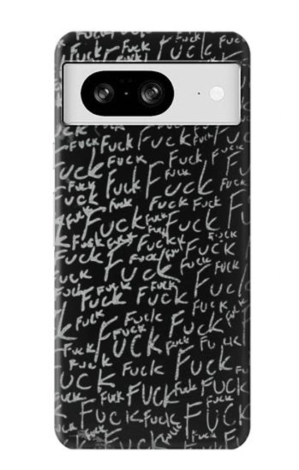 S3478 面白い言葉黒板 Funny Words Blackboard Google Pixel 8 バックケース、フリップケース・カバー