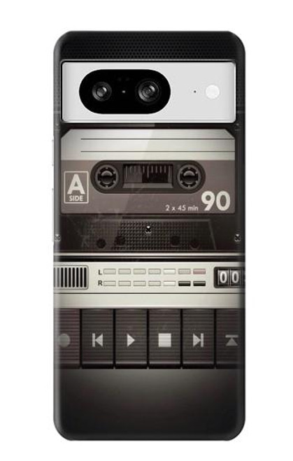 S3501 ビンテージカセットプレーヤー Vintage Cassette Player Google Pixel 8 バックケース、フリップケース・カバー