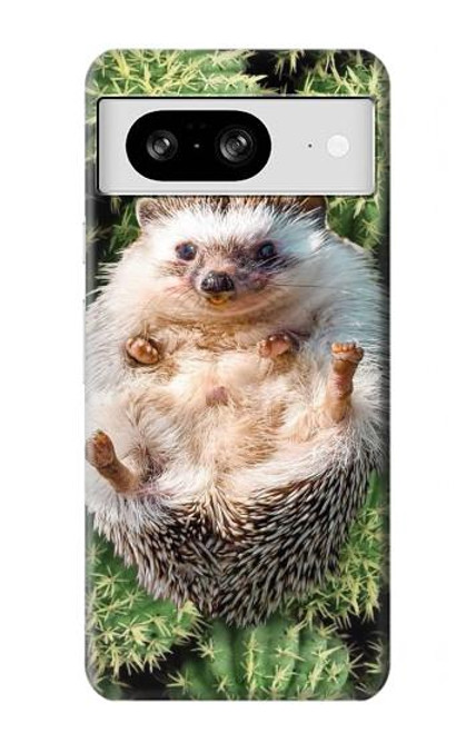 S3863 ピグミー ハリネズミ ドワーフ ハリネズミ ペイント Pygmy Hedgehog Dwarf Hedgehog Paint Google Pixel 8 バックケース、フリップケース・カバー