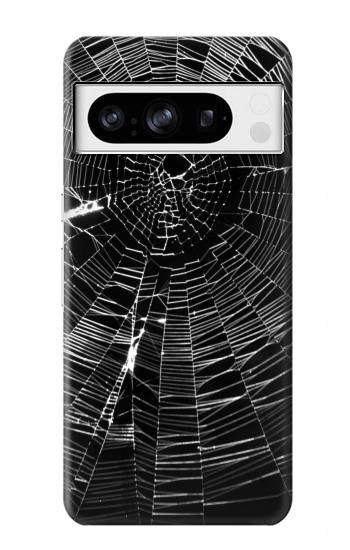S2224 クモの巣 Spider Web Google Pixel 8 pro バックケース、フリップケース・カバー