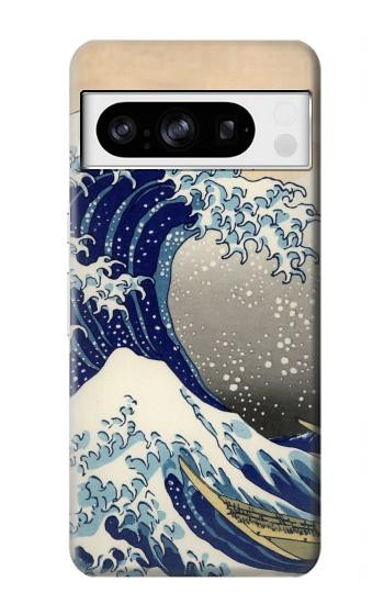 S2389 葛飾北斎 神奈川沖浪裏 Katsushika Hokusai The Great Wave off Kanagawa Google Pixel 8 pro バックケース、フリップケース・カバー