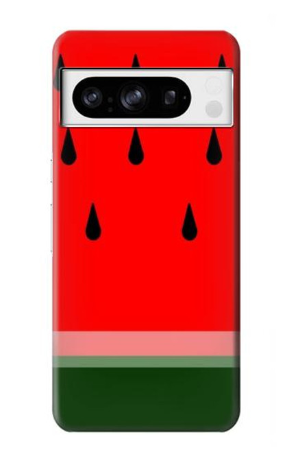 S2403 スイカ Watermelon Google Pixel 8 pro バックケース、フリップケース・カバー