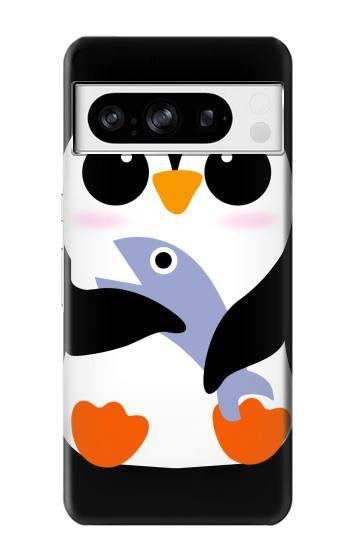 S2631 可愛い赤ちゃんペンギン Cute Baby Penguin Google Pixel 8 pro バックケース、フリップケース・カバー