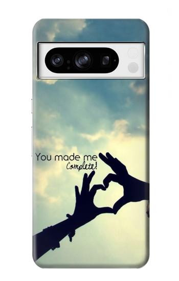 S2640 あなたは私の完全な愛を作りました You Made Me Complete Love Google Pixel 8 pro バックケース、フリップケース・カバー
