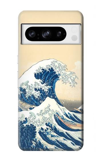 S2790 北斎 神奈川沖浪裏 Hokusai Under The Wave off Kanagawa Google Pixel 8 pro バックケース、フリップケース・カバー