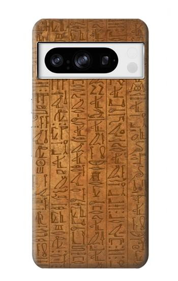 S2805 阿仁のエジプトの象形文字パピルス Egyptian Hierogylphics Papyrus of Ani Google Pixel 8 pro バックケース、フリップケース・カバー