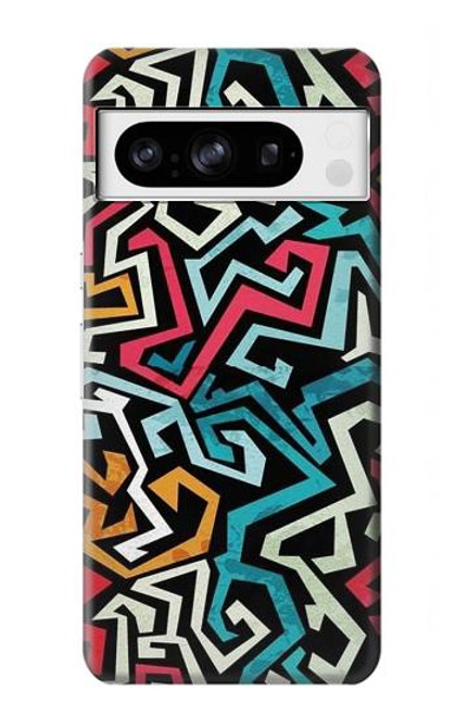 S3712 ポップアートパターン Pop Art Pattern Google Pixel 8 pro バックケース、フリップケース・カバー