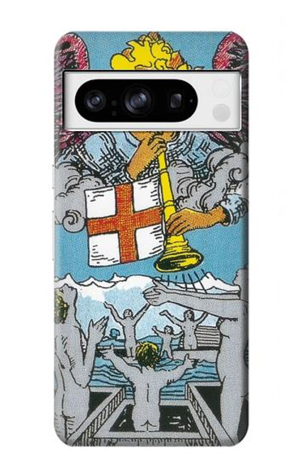 S3743 タロットカード審判 Tarot Card The Judgement Google Pixel 8 pro バックケース、フリップケース・カバー