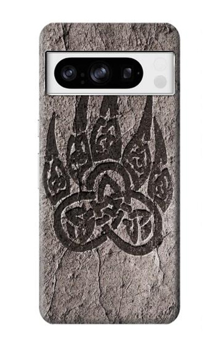 S3832 バイキングノースベアポーバーサーカーズロック Viking Norse Bear Paw Berserkers Rock Google Pixel 8 pro バックケース、フリップケース・カバー