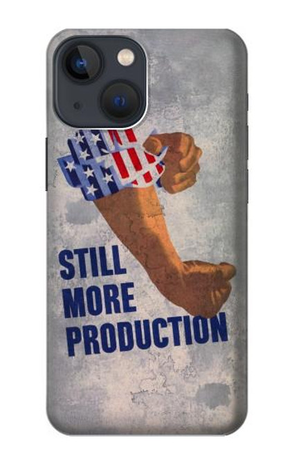 S3963 さらなる生産 ヴィンテージポストカード Still More Production Vintage Postcard iPhone 14 バックケース、フリップケース・カバー