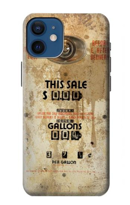 S3954 ビンテージガスポンプ Vintage Gas Pump iPhone 12 mini バックケース、フリップケース・カバー